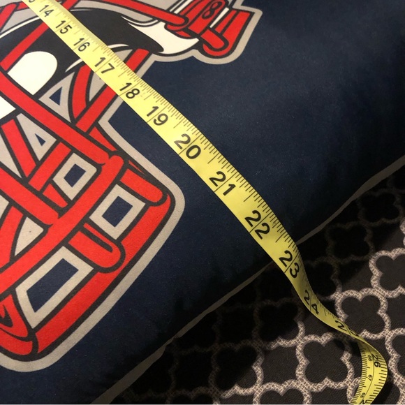 Northwest New England Patriots NFL Football Pillow 23” X 23” Season Ticket - Picture 2 of 5